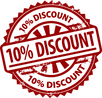 10 discount png